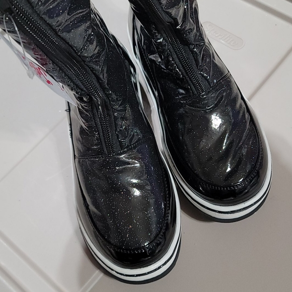 Girls Justice Snow Boots, NWT - Picture 3 of 5